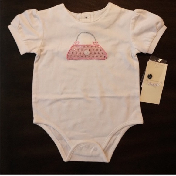 Nordstrom Baby Other - Nordstrom Baby Purse Graphic Onesie